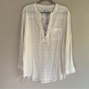 Southern Tide Womens Marnee Textured Tunic Top
